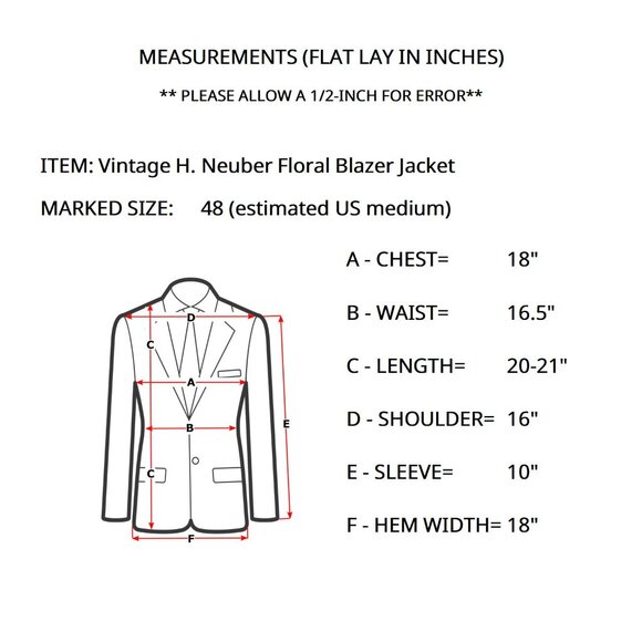 Vintage H. Neuber Women's 6/M Retro Mod MCM Floral Blazer Jacket Skirt Suit Set - Picture 16 of 16